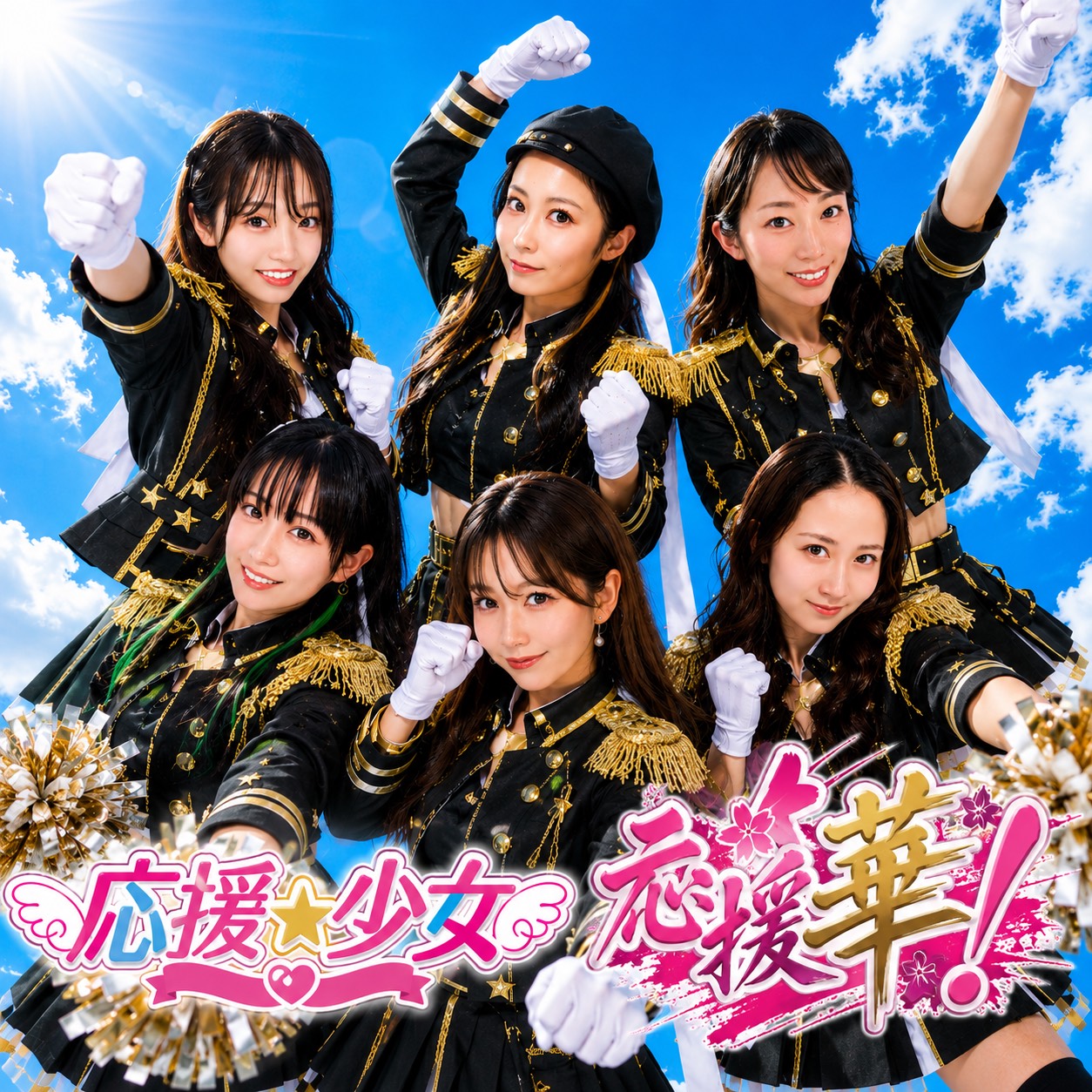 応援☆少女 応援華 ビジュアル