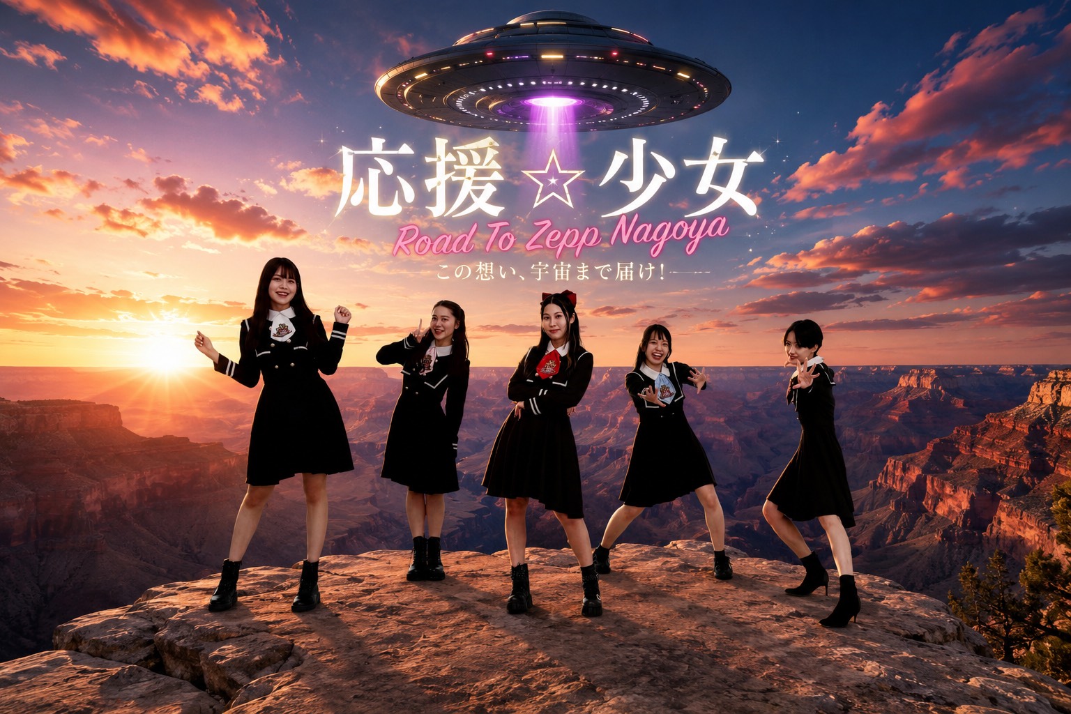 応援☆少女 Road To Zepp Nagoya ビジュアル